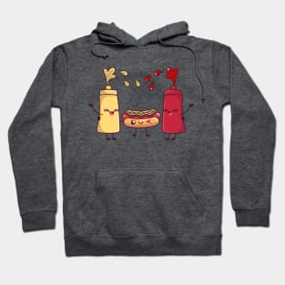 Sausage Hotdog friends Hoodie